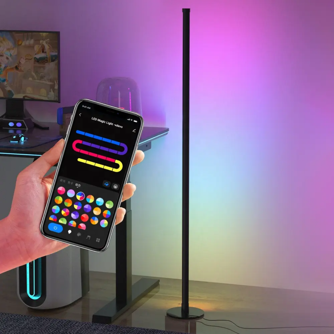 Lampe Corner RGB – Éclaire ton espace avec style