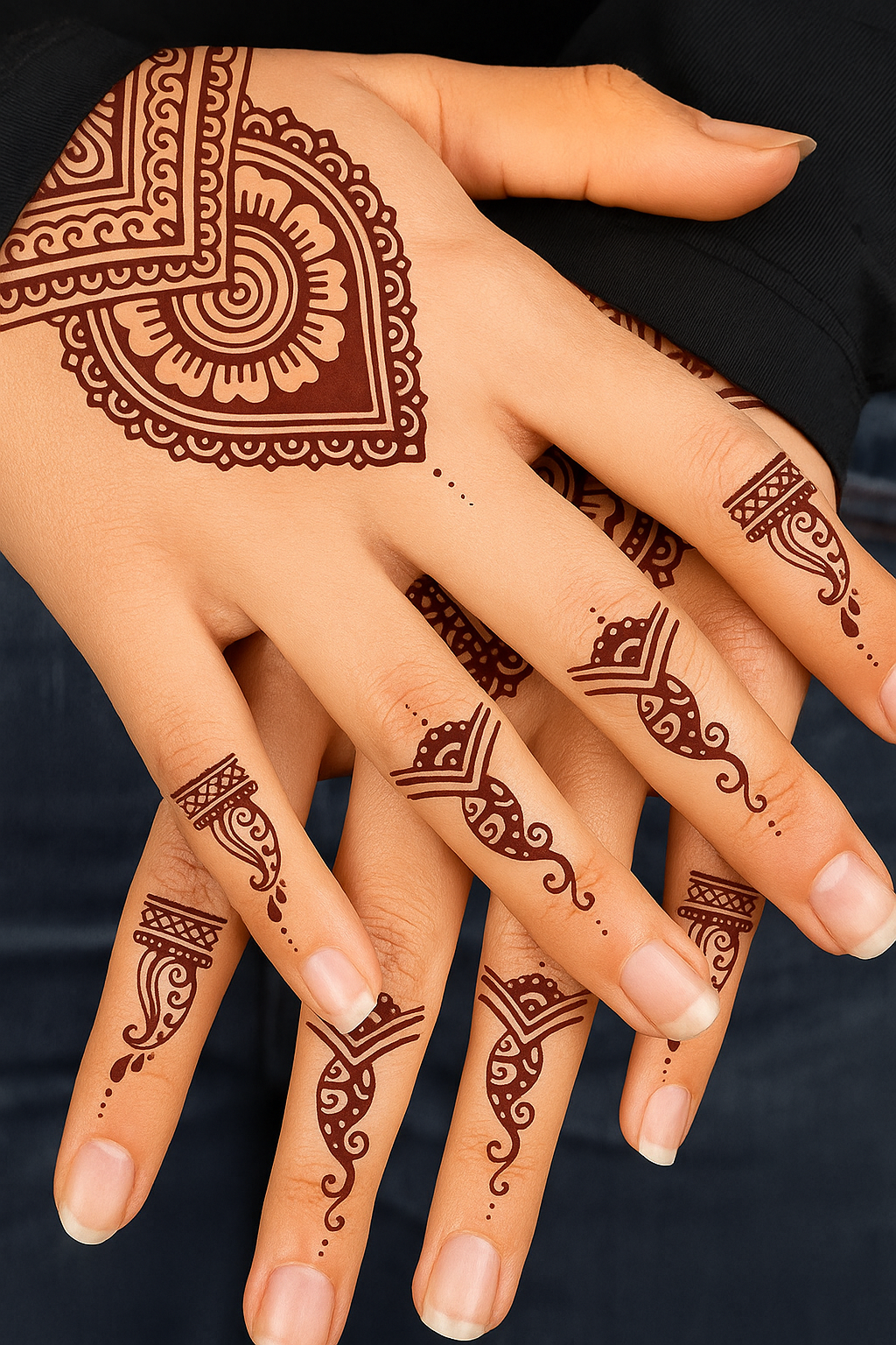 Autocollants Tatouage Henné Ensemble 3 pièces